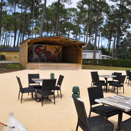 Campingplatz Mobilhome Cote Landaise Les Dunes De Contis 4 Saint-Julien-en-Born