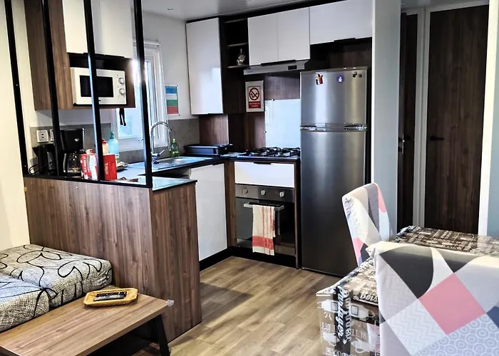 Mobilhome Cote Landaise Les Dunes De Contis 4 Кемпинг *